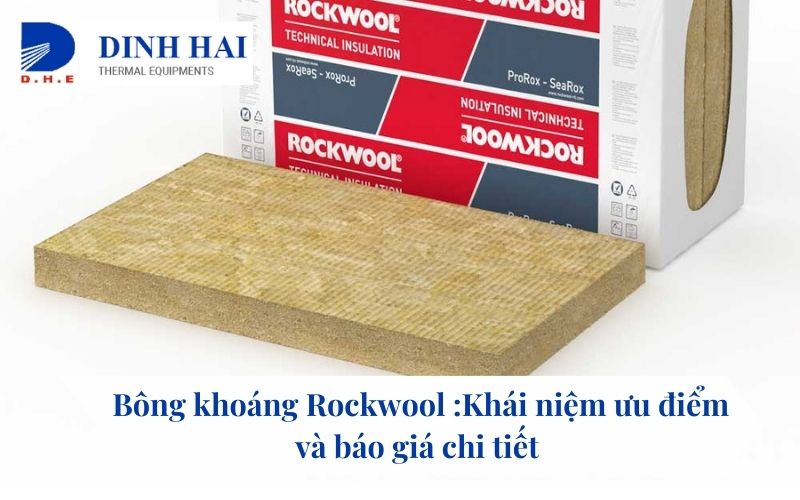 Bông khoáng Rockwool