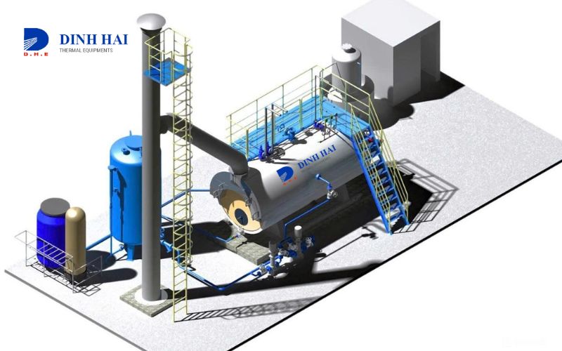 Tìm hiểu về cấu tạo và nguyên lý đầu đốt gas lò hơi