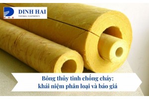 Bông thủy tinh chống cháy