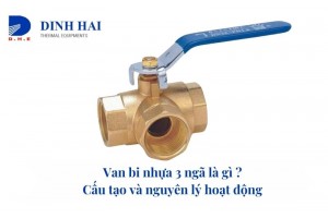 Van bi nhựa 3 ngã