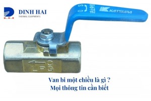 Van bi một chiều là gì 