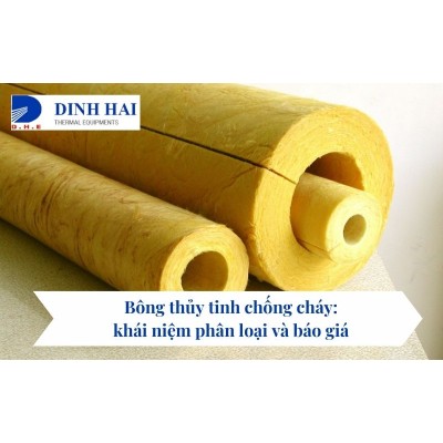 Bông thủy tinh chống cháy