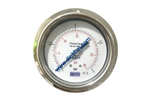 Đồng hồ áp suất Yamaki, mặt 63mm, thang đo 0-2 bar