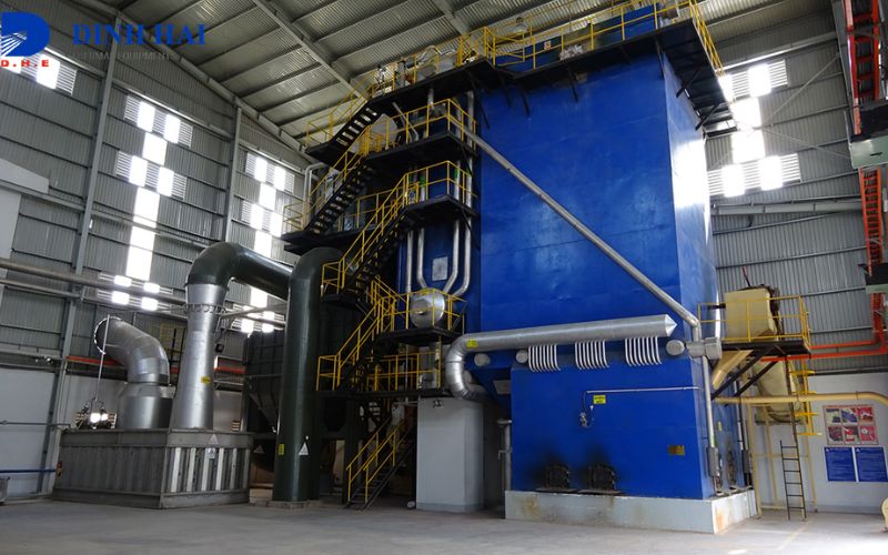 Lò hơi tầng sôi có khả năng đốt nhiều loại nhiên liệu rắn và tạo hơi phục vụ cho nhiều ngành công nghiệp
