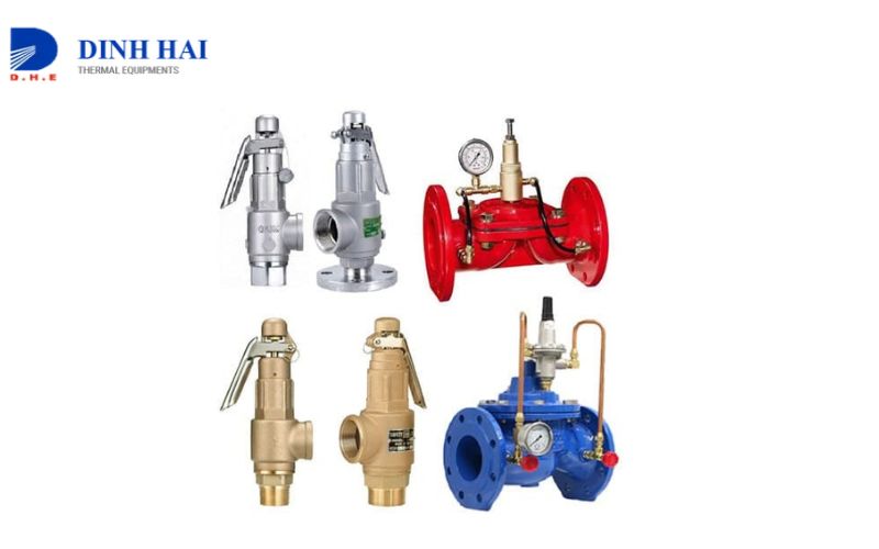 Các loại van an toàn trong hệ thống đầu đốt phổ biến