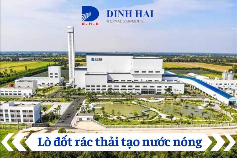 Lò đốt rác thải tạo nước nóng