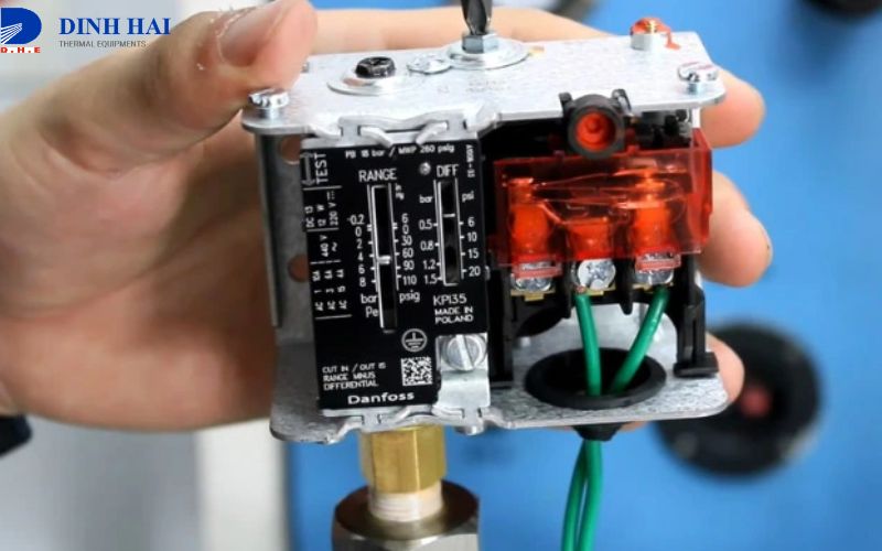 Hướng dẫn cách chỉnh công tắc áp suất Danfoss chi tiết từ A - Z