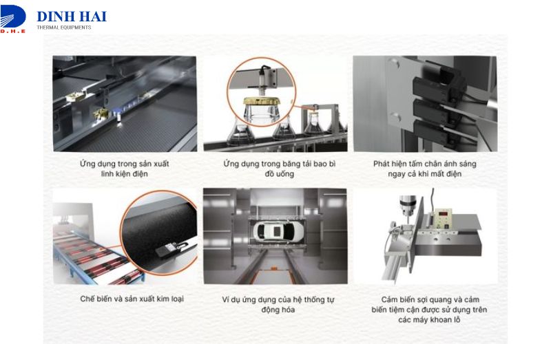 Ứng dụng của cảm biến tiệm cận điện dung trong nhiều lĩnh vực