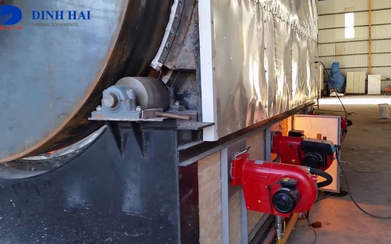 Vận h&agrave;nh đầu đốt gas