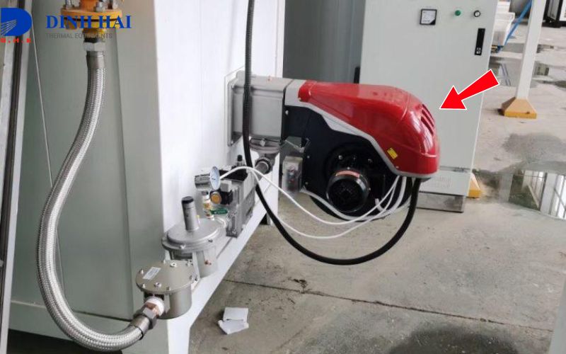 Đầu đốt gas c&ocirc;ng nghiệp ảnh minh họa