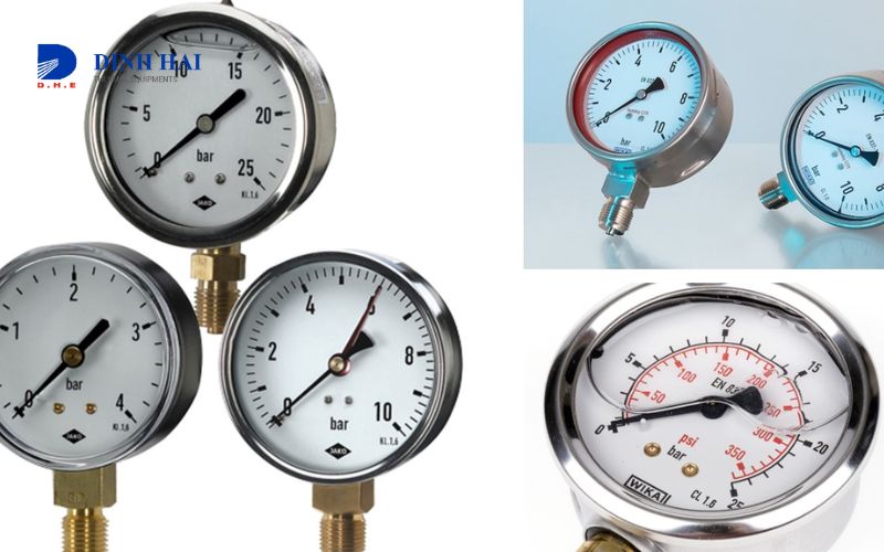 Ứng dụng đặc thù của đồng hồ áp suất