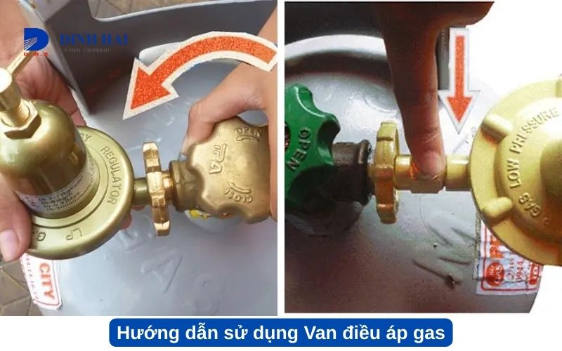 Hướng dẫn sử dụng và những lưu ý khi dùng van điều áp gas